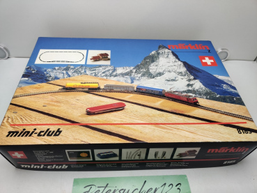 Märklin Z DC 8185 Starterset Schweiz SWISS SBB /  Re 4/4  / OVP