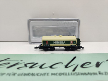 Märklin Z DC 82072 Kesselwagen "Minera" / Privat, DB / OVP