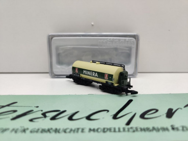 Märklin Z DC 82072 Kesselwagen "Minera" / Privat, DB / OVP