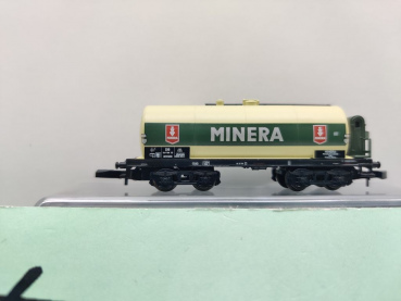 Märklin Z DC 82072 Kesselwagen "Minera" / Privat, DB / OVP