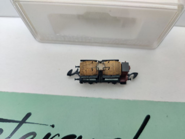 Märklin Z DC 82171 Weinfaßwagen "Weinkesselwagen Ges." / K.P.E.V. / OVP