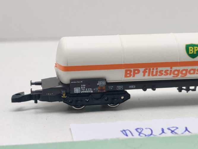 Märklin Z DC 82181 Druckgas-Kesselwagen "BP-Flüssiggas" / DB