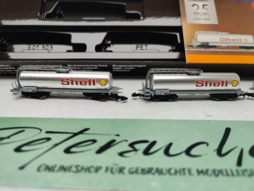 Märklin Z DC 82201 Güterwagen Set / 3 Kesselwagen Shell / SBB / E615 / OVP
