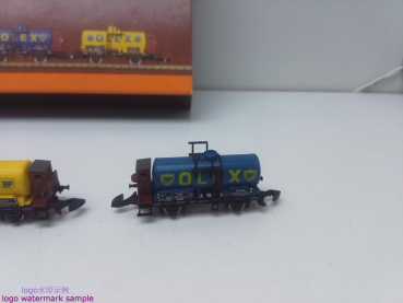 Märklin Z DC 82311 Kesselwagen-Set "OLEX" / 3 Anhänger / OVP