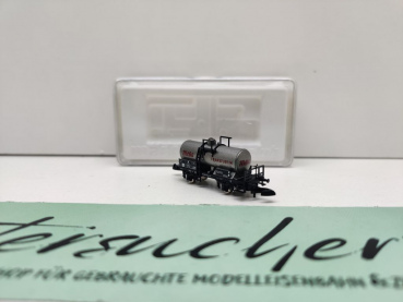 Märklin Z DC 82312 Kesselwagen Bremserbühne "Moha" / Tkkmehs53 / DB / OVP