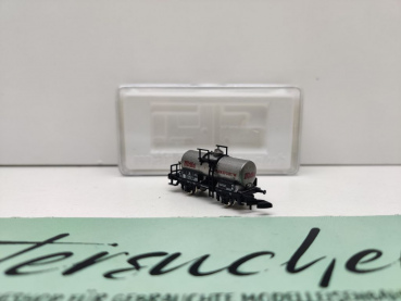 Märklin Z DC 82312 Kesselwagen Bremserbühne "Moha" / Tkkmehs53 / DB / OVP