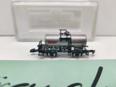 Märklin Z DC 82312 Kesselwagen Bremserbühne "Moha" / Tkkmehs53 / DB / OVP