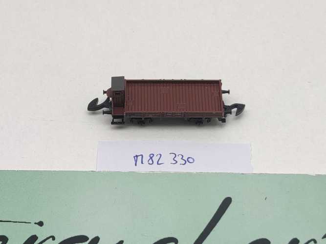 Märklin Z DC82330 Niederbordwagen Bremserhaus X Erfurt / DRG