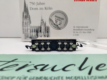Märklin Z DC 82351.1998.01 Niederbordwg "750 J Dom zu Köln" / 16. IMA Köln'98 / OVP