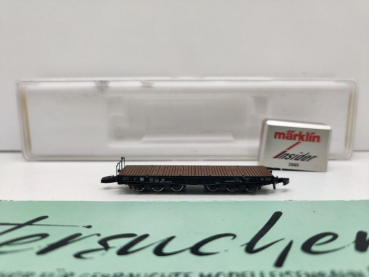 Märklin Z DC 82355 Schwerlastwagen m. Barren "Insider JW'01" SSym46 / DB / EVP