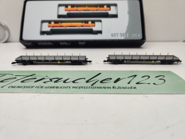 Märklin Z DC 82580 Güterwagen-Set / Flachwagen-Set / DB / OVP