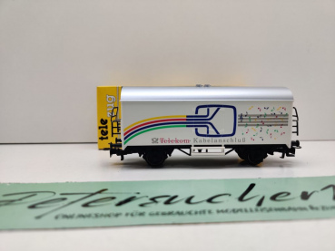 Märklin H0 AC 4415 SoMo Telezug Kühlwagen "Kabelanschluß" / OVP gelb