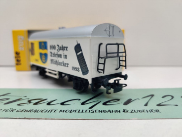 Märklin H0 AC 4415 SoMo Telezug Kühlwagen "100 J Telefon Mühlacker" / OVP gelb