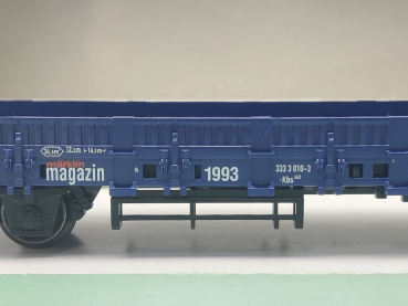 Märklin H0 AC 84694 Rungenwagen "Magazin JW'93" Kbs443 + VW Transporter LT28 / OVP