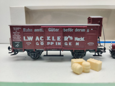 Märklin H0 AC 84793 Museumswagen-Set 1993 "Wackler" / NEM / K.W.St.E. / OVP weiß