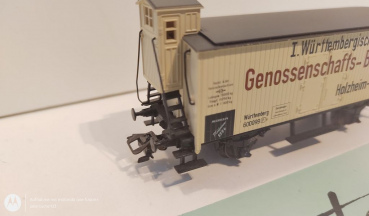 Märklin H0 AC 84794 Kühlwagen "Genoss. Brauerei" / Museumswg 1994 / NEM / K.W.St.E.