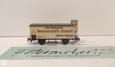 Märklin H0 AC 84794 Kühlwagen "Genoss. Brauerei" / Museumswg 1994 / NEM / K.W.St.E.