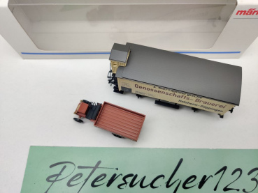 Märklin H0 AC 84794 Museumswg-Set '94 "Genoss.Brauerei" / NEM / K.W.St.E. / OVP weiß