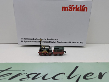 Märklin Z 8499 Hist. Lok "Adler" ohne Funktion / Standmodell / Messe NBG '10 / OVP