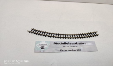 Märklin Mini-Club Z DC 8510 gebogenes Gleis / R 145 mm