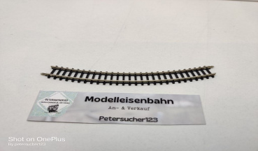 Märklin Mini-Club Z DC 8521 gebogenes Gleis / R 195 mm