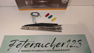Märklin Z DC 8562 elektromagn. Weiche / Links / L 110 / 13° / R 490 mm / OVP