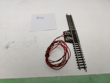 Märklin Mini-Club Z DC 8590 Anschlussgleis / Länge 110 mm / Mit Funkentstörung