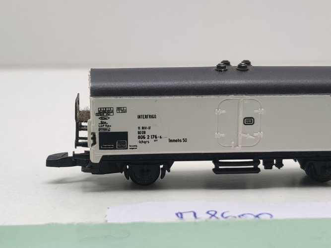 Märklin Z DC 8600 Kühlwagen "Interfrigo" Ichqrs377 Tmmehs50 / DB