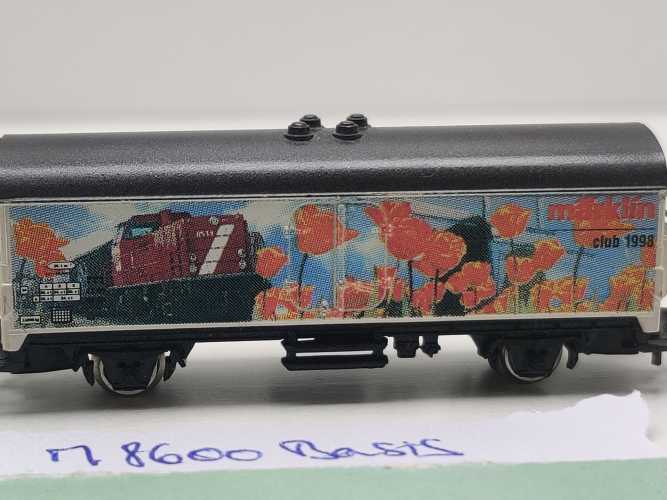 Märklin Z DC 8600.068 excl. Schweizer Club SoMo'98 Kühlwagen "Tulpen & Diesellok"