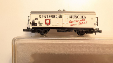 Märklin Z DC 8602 Bierwagen "Spatenbräu München" / [P] / Privatwagen / OVP