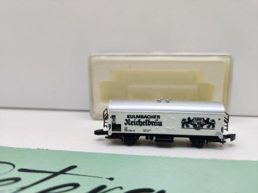 Märklin Z DC 8604 Bierwagen "Kulmbacher Reichelbräu" / Ichqrs377 / Privat / EVP