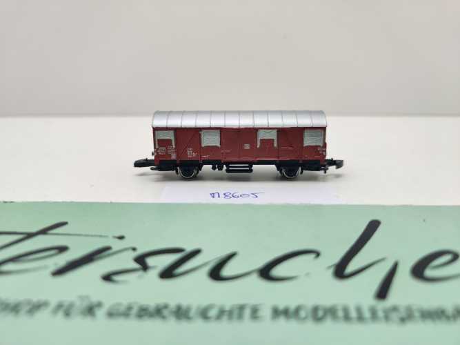 Märklin Z DC 8605 gedeckter Güterwagen Gbrs253 / DB