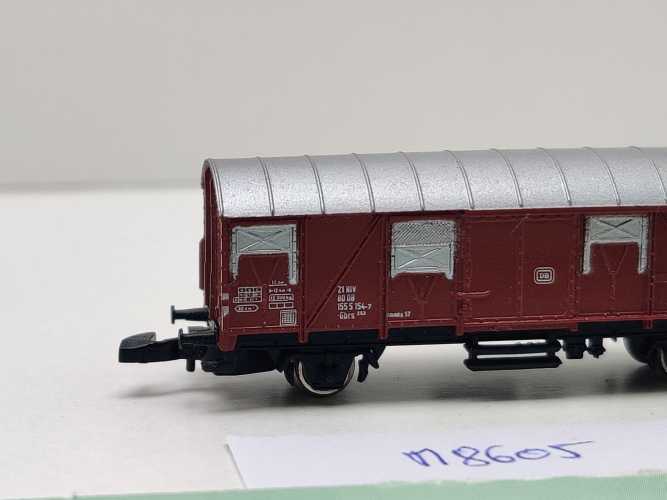 Märklin Z DC 8605 gedeckter Güterwagen Gbrs253 / DB