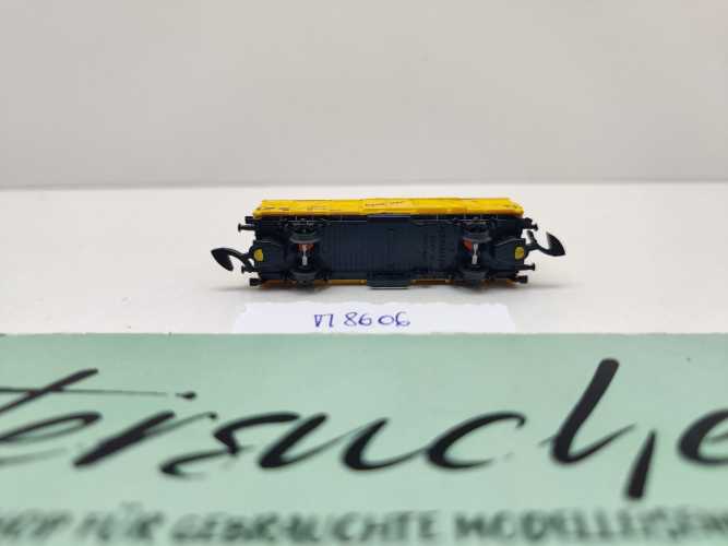Märklin Z DC 8606 (2) gedeckter Güterwagen "Bananen" Ibbis / DB