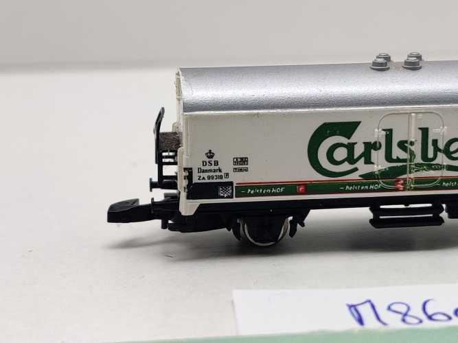 Märklin Z DC 8608 Bierwagen "Carlsberg" ZA / DSB