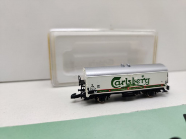 Märklin Z DC 8608 Bierwagen "Carlsberg" ZA / DSB / OVP