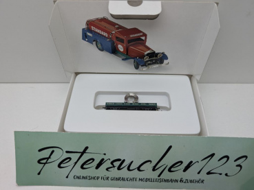 Märklin Z DC 8610s1993 Niederbordwagen "Blech-Replikate" / Messe NBG '93 / OVP
