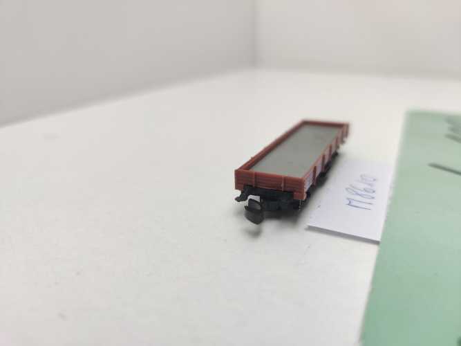Märklin Z DC 8610 Niederbordwagen Klms 440 / helle Ladefläche/ DB