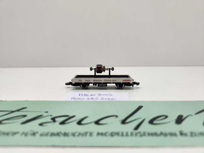 Märklin Z DC 8610 Niederbordwagen "Int. Spielw. Messe NBG 2000"