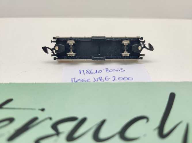 Märklin Z DC 8610 Niederbordwagen "Int. Spielw. Messe NBG 2000"