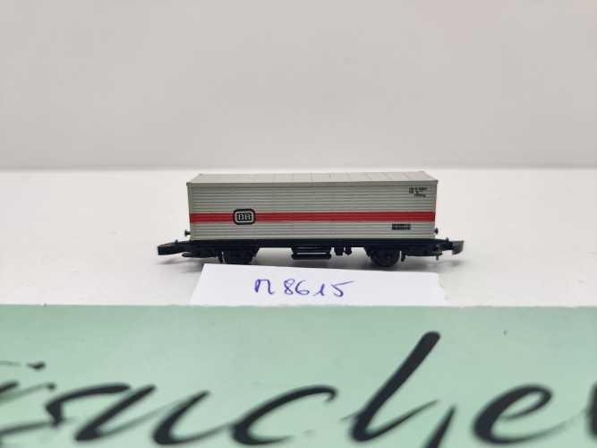 Märklin Z DC 8615 Containerwagen "DB" Lbgjs / DB