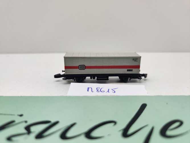 Märklin Z DC 8615 Containerwagen "DB" Lbgjs / DB