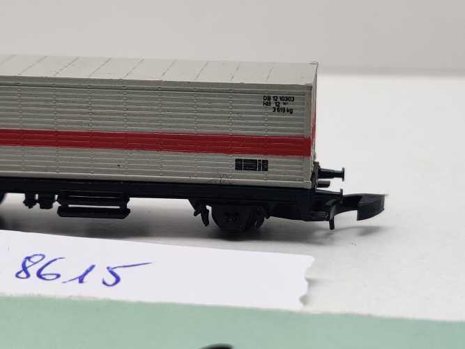 Märklin Z DC 8615 Containerwagen "DB" Lbgjs / DB
