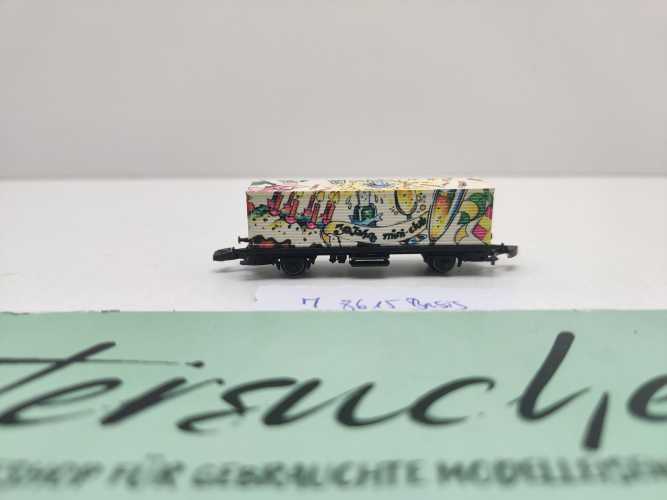 Märklin Z DC 8615 Containerwagen "30 Jahre Mini-club" / Messe NBG '02
