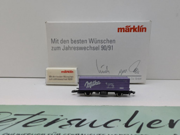 Märklin Z DC 8615.1990.90 Containerwagen "Milka" / Jahresw. 90/91 / DB / OVP