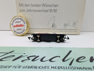 Märklin Z DC 8615.1991.90 Containerwagen "Sarotti" / Jahresw. 91/92 / DB / OVP