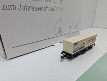 Märklin Z DC 8615.1994.90 Containerwagen "Krokodil-ICE" / Jahresw. 94/95 / OVP