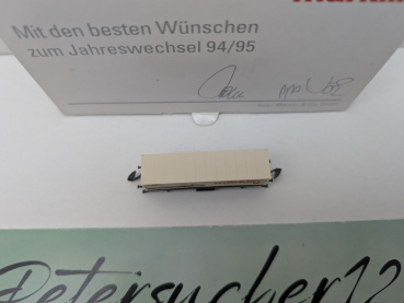 Märklin Z DC 8615.1994.90 Containerwagen "Krokodil-ICE" / Jahresw. 94/95 / OVP