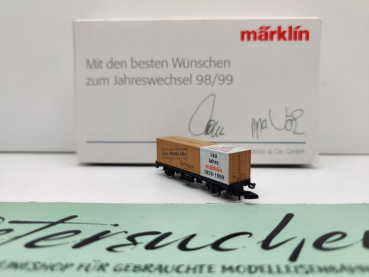 Märklin Z DC 8615.1999.90 Containerwagen "Jahreswechsel 98/99" / OVP