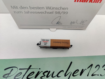 Märklin Z DC 8615.1999.90 Containerwagen "Jahreswechsel 98/99" / OVP